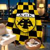 AEK Athens FC Print Blanket - Soft & Comfortable, for Bedroom, Travel, Sofa, Home Decoration - Birthday Christmas Gift for Friend