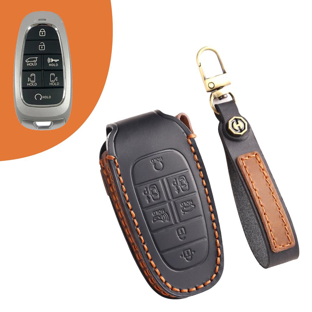 Подходит для 2023 Hyundai Tucson L чехол для ключа 21/22 5-го поколения защитный чехол для ключа автомобиля