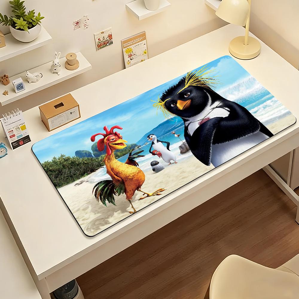 Movie Surfs Up Mouse Pad Nonslip Locking Edge DeskMat PC Laptop Accessories Rubber Office Keyboard Large Game XXL Carpet