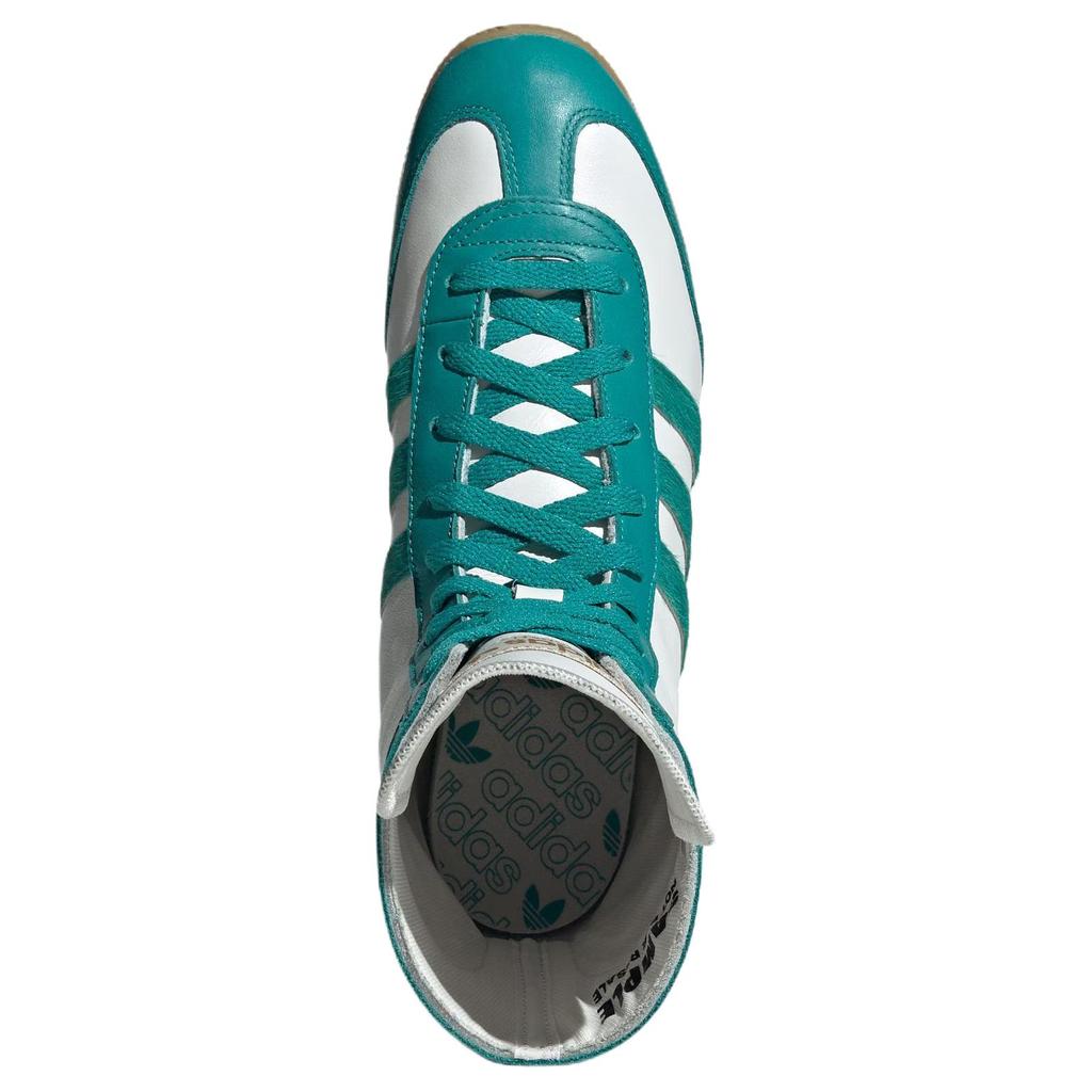 Adidas Оригинальные ЯПОНИЯ Высокие повседневные кроссовки Женские Белые Зеленые кроссовки JQ9674