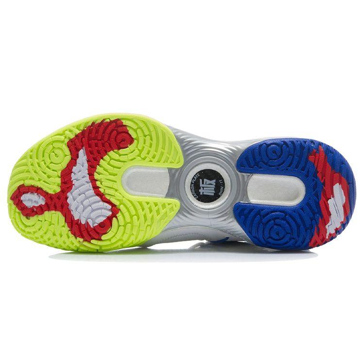 Li Ning Battle Axe 3 Non-Slip Breathable Low-Top Badminton Shoes Unisex Shoes White AYAR025-1
