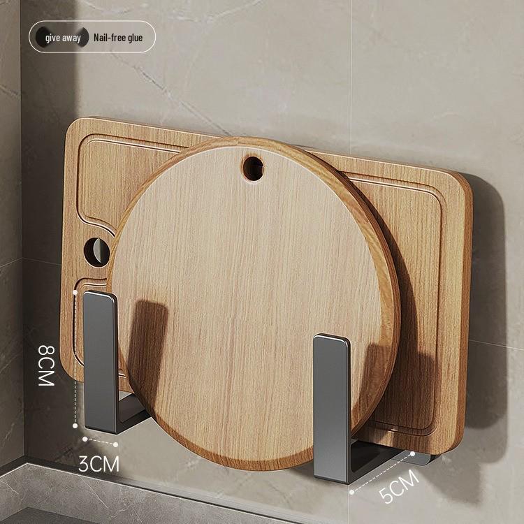 Настенная полка для специй Gao Wenhai без сверления - Кухонные полки для хранения