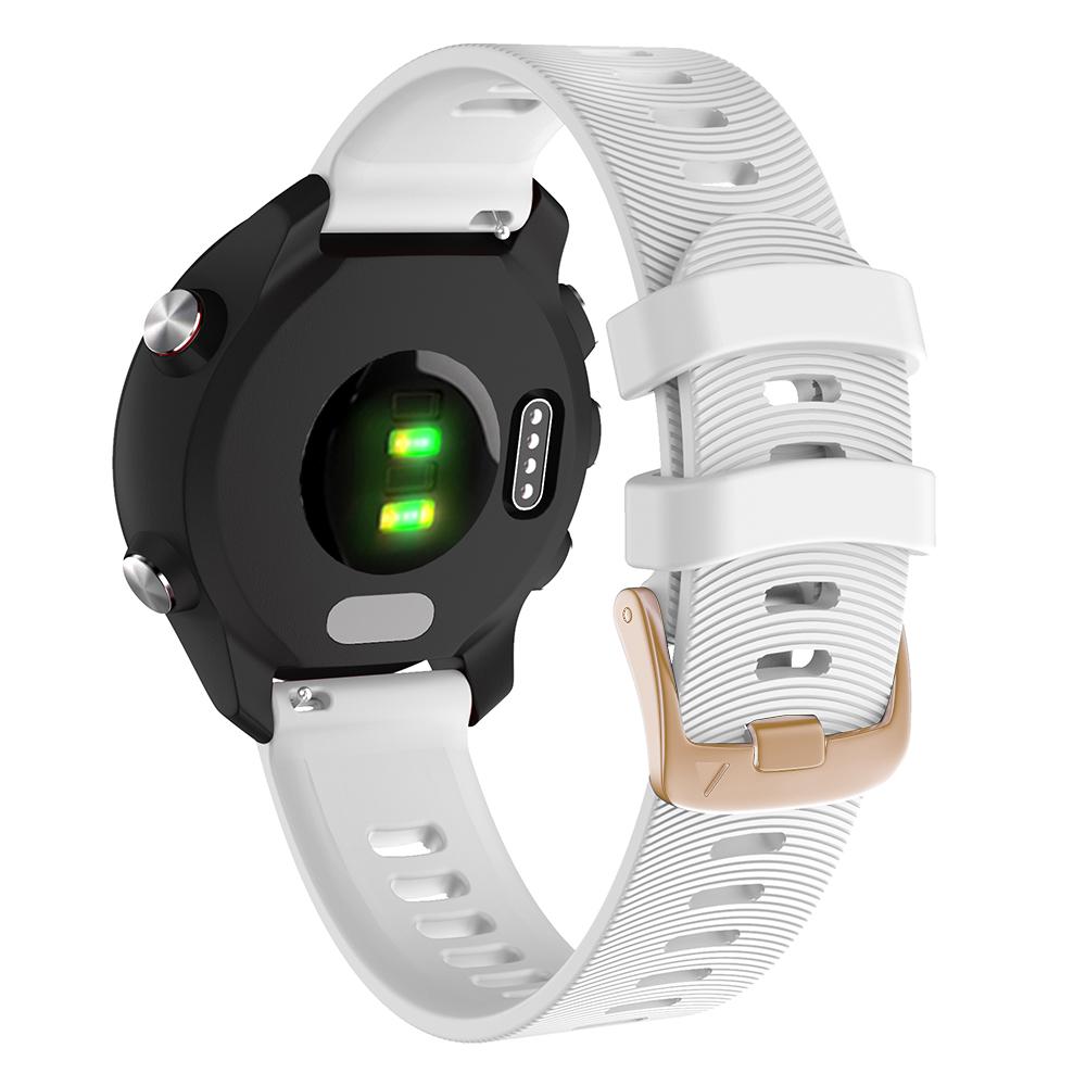 20 мм цветной ремешок для Garmin Forerunner 245 245m 645 Music Vivomove 3 HR Sport силиконовый ремешок для смарт-часов