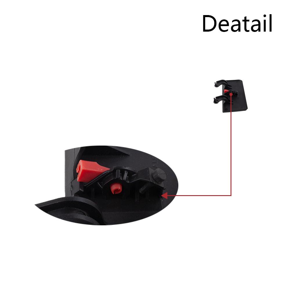 Parking Brake Release Handle Black Plastic For Dodge Ram 2013 2014 2015 2016 2017 2018 1500 2500 3500 1NL97XDVAA