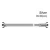 Multifunctional Extendable Rod Adjustable Stainless Steel Curtain Telescopic Pole Household Hanging Rod Bathroom Product 35-80cm