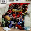 Одеяло Street Fighter в стиле ретро с игрой SF Gamer, мягкое одеяло для дома, спальни, кровати, дивана, пикника, путешествия, офиса, одеяло, детское одеяло