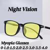 Ультралегкие очки для близорукости с ночным видением для женщин и мужчин, очки с защитой от синего света для компьютера и соревновательных игр, защита глаз