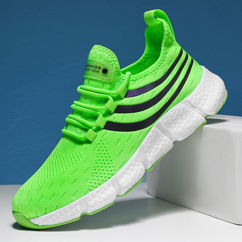 Женские кроссовки Удобные дышащие туфли на платформе Модные женские повседневные туфли на шнуровке для женщин Уличная обувь для бега и спорта