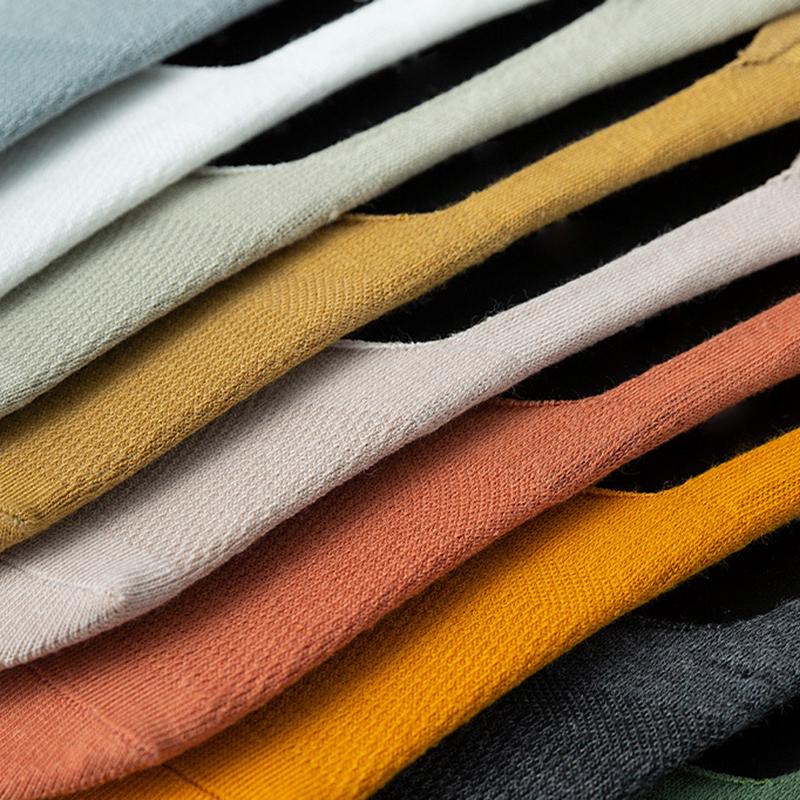 Модные однотонные мужские носки-лодочки, дышащие невидимые носки, нескользящие силиконовые хлопковые мужские уютные носки до щиколотки, лето-осень