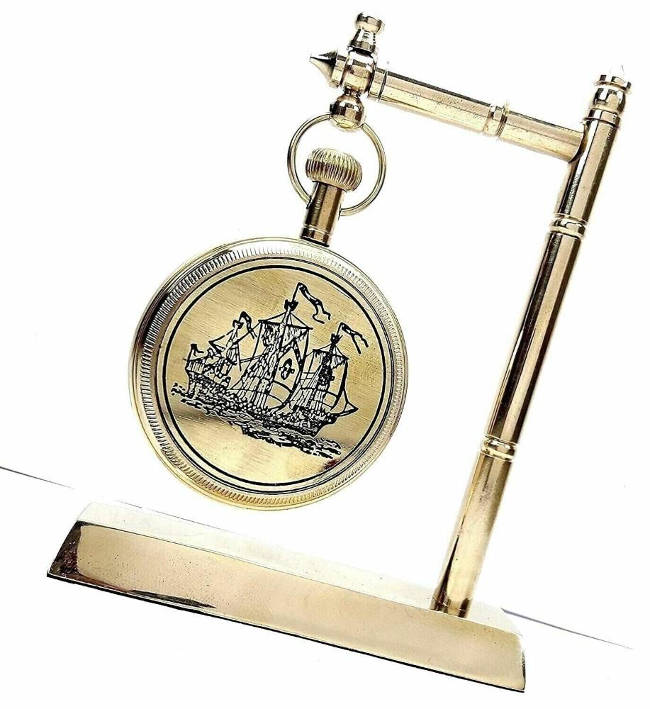 Антикварные настольные часы Винтажные настольные часы Античная латунь Декоративный подарок