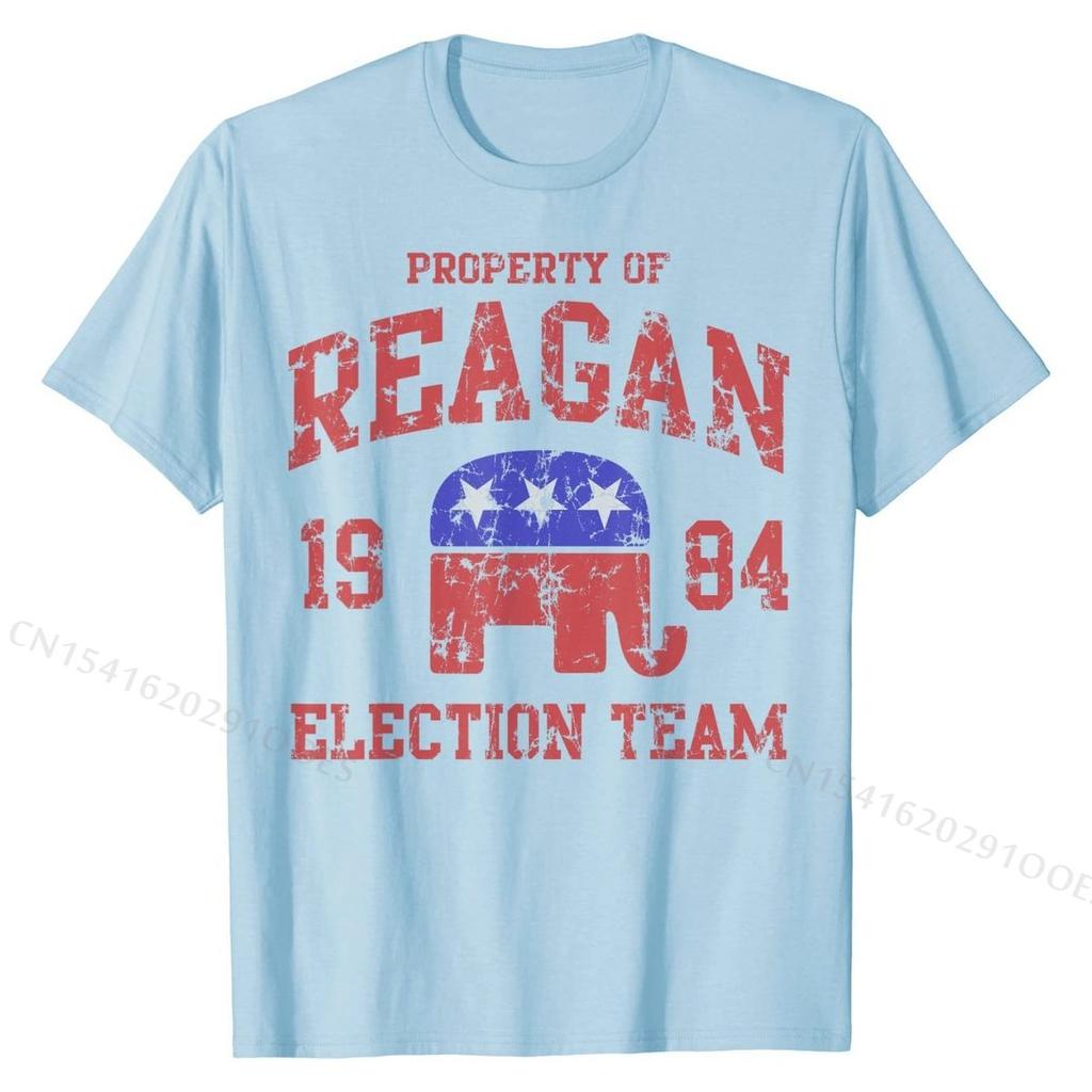 Ретро футболка 80-х Рейган Выборы 84 республиканская мужская футболка Ретро хлопковые топы футболки простой стиль для мужчин