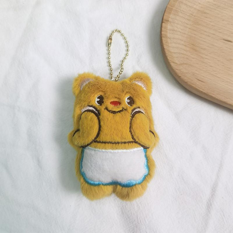 Милая плюшевая кукла-медведь, игрушки, брелок, рюкзак, подвески, украшения, аксессуары, подарки