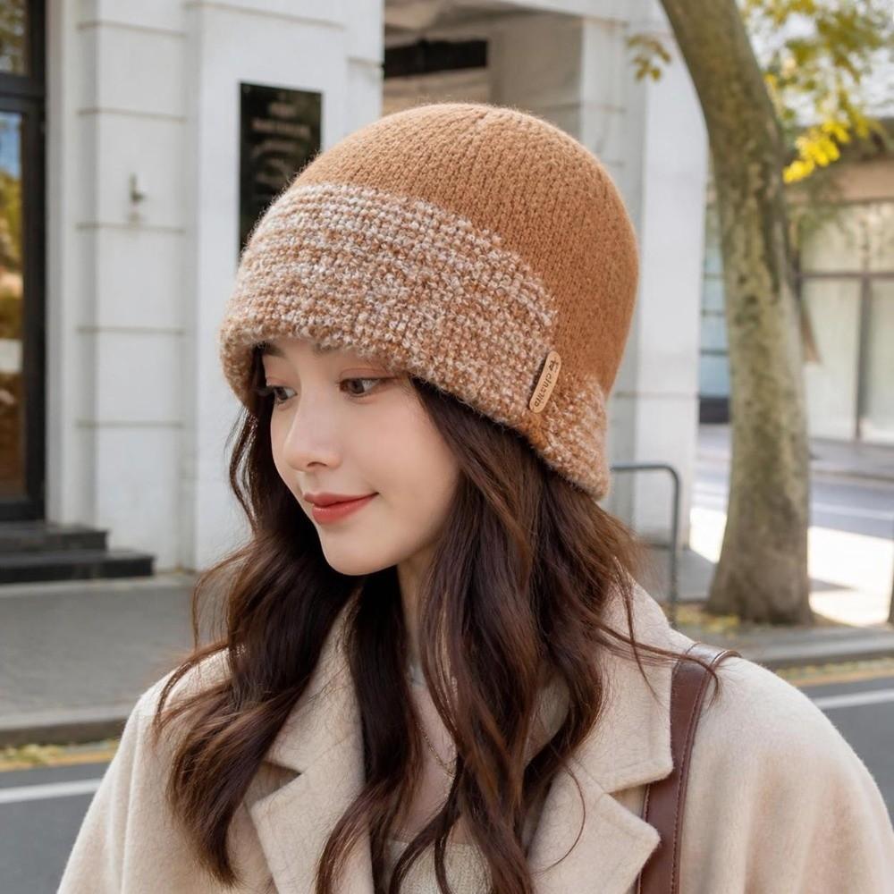 Warm Earflap Hat Windproof Windproof Hat New Knitted Beanie Hat Unisex