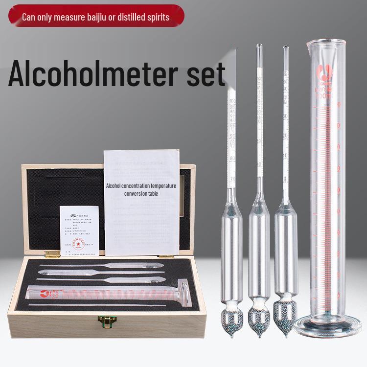 Winemaking Alcohol Meter 0-100° Tester