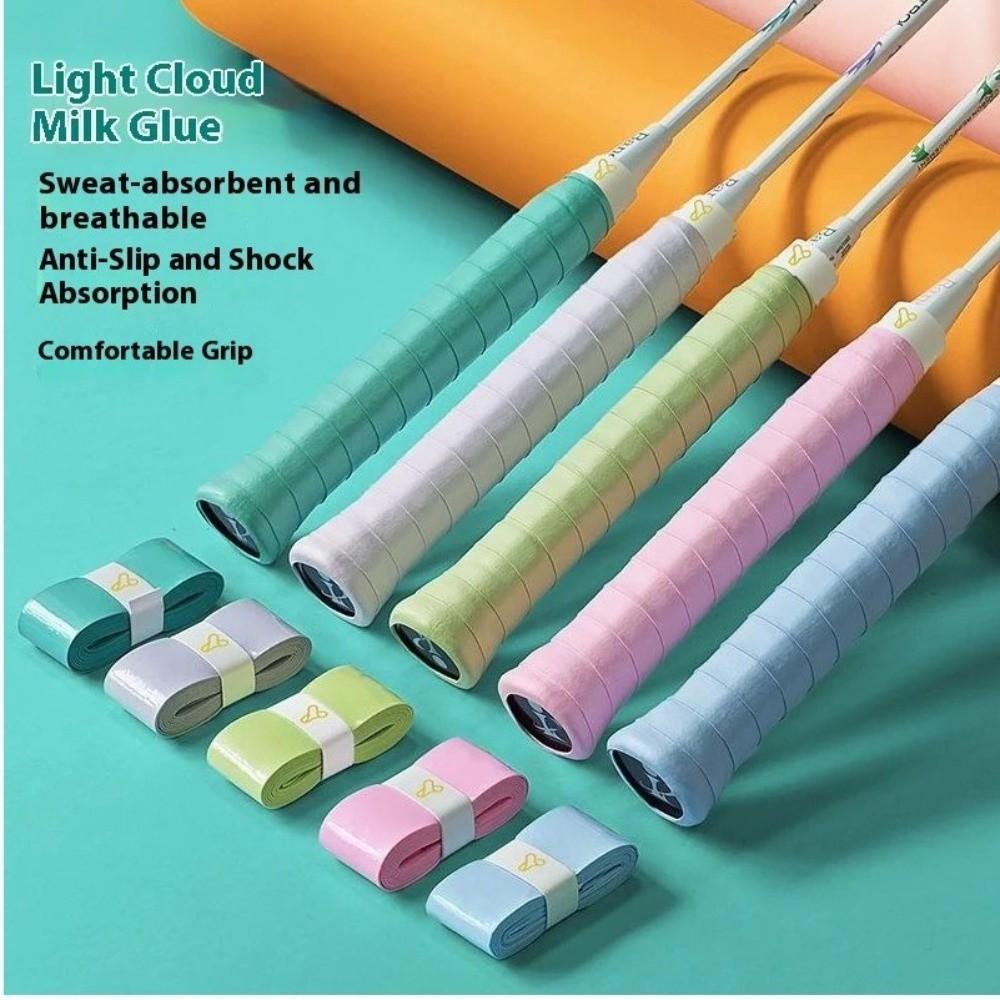 Shock-Absorbing Racket Grip Tape Adhesive Backing Handle Grip Wrap Tennis Racket