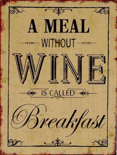 MEAL WITHOUT WIN Vintage Retro Metal Tin Sign Poster Plaque Garage Wall Decor A4