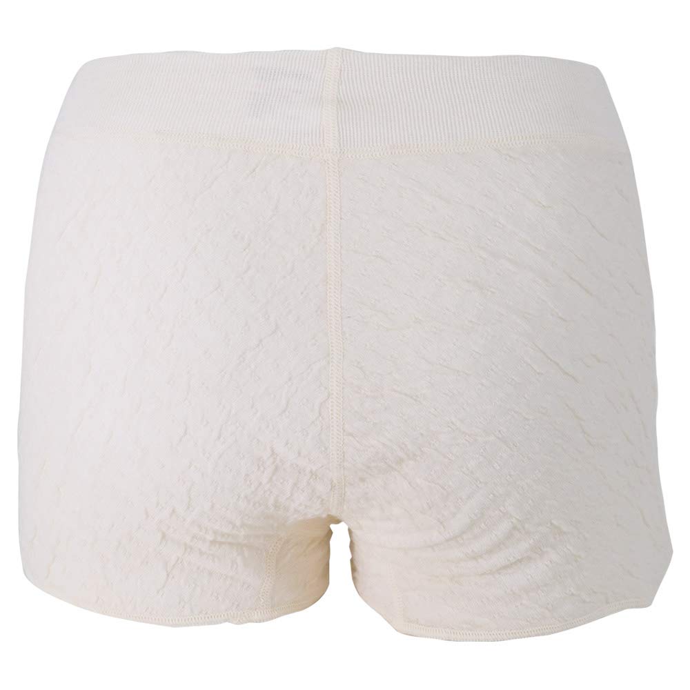 Hidamari Basic Underwear Thermal Warmth Grade Pale Beige Women's Shorts, Underwear, 3, Medium, [PTB800 40-PBE]