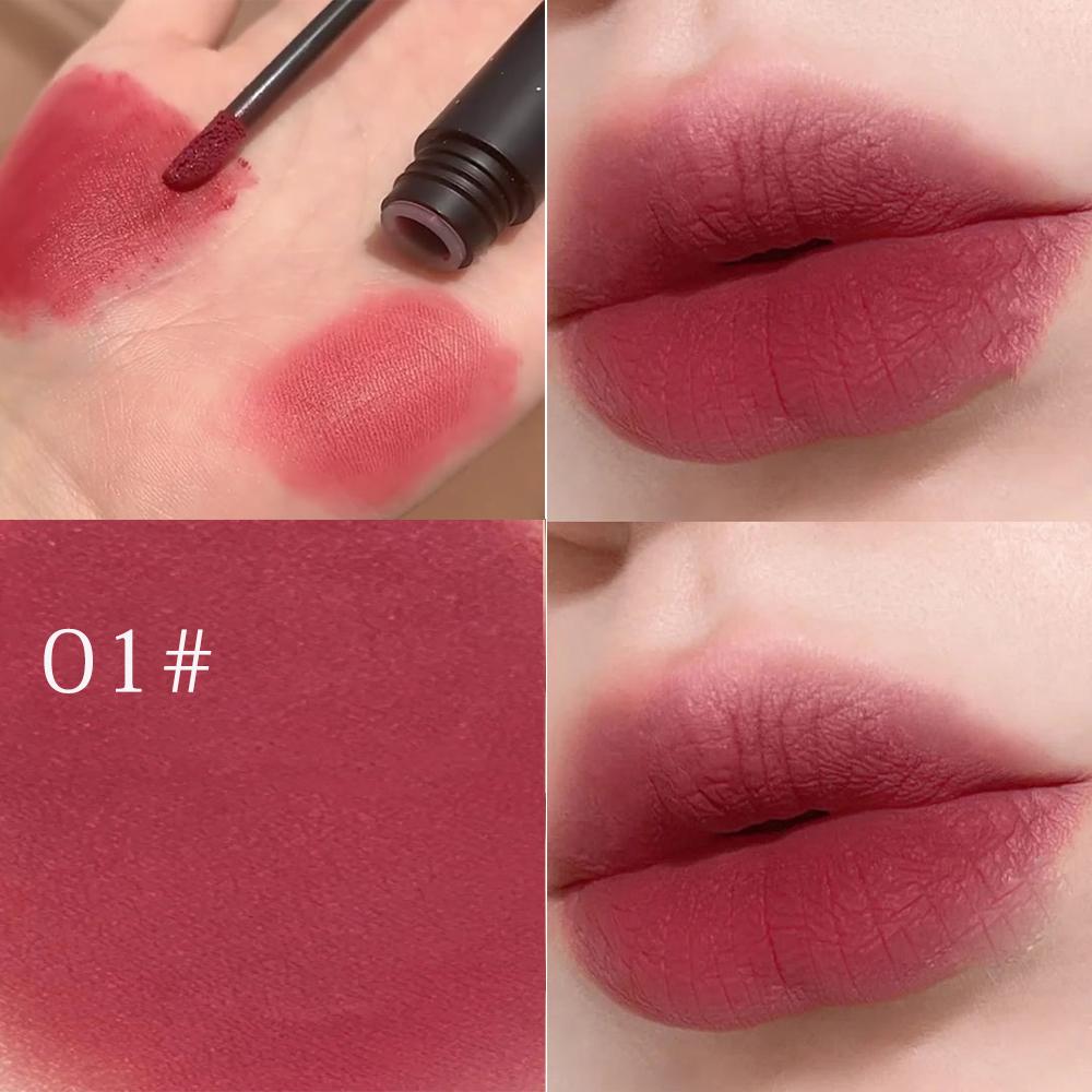 1 шт. бархатная матовая помада спелые помидоры красные долговечные водостойкие глазури для губ сексуальный красный жидкий блеск для губ корейская косметика для макияжа