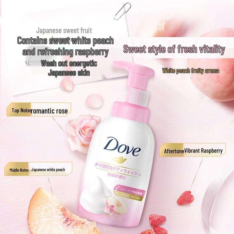 Гель для душа Dove Питающий Белый Персик