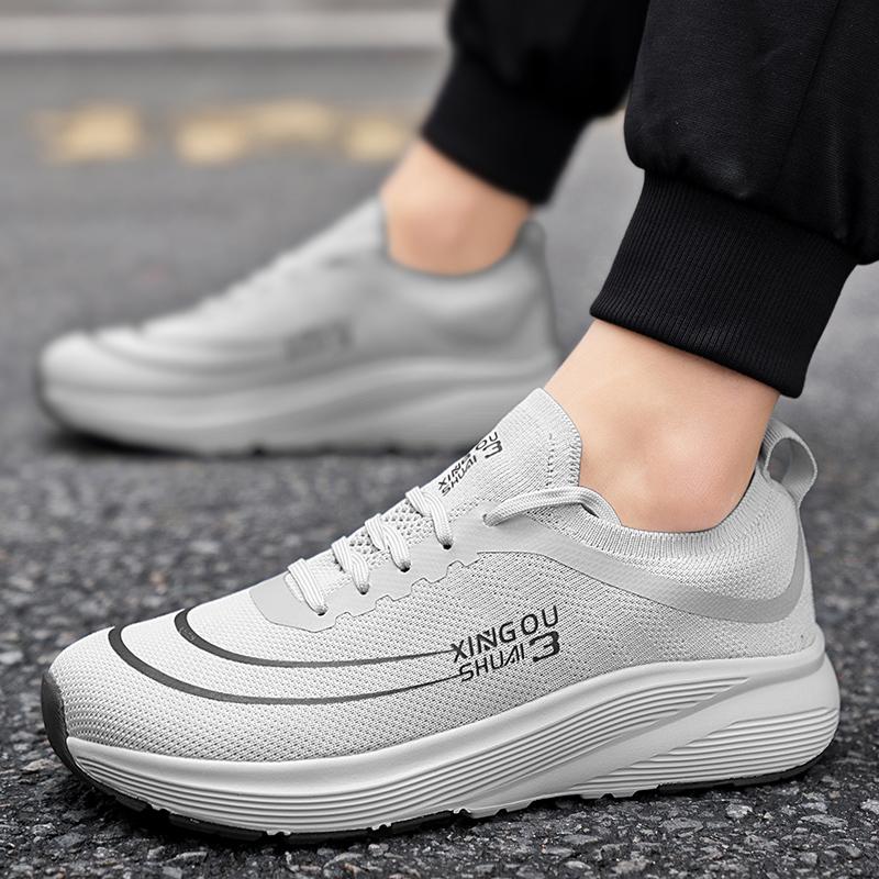 TUINANLE Повседневная мужская обувь из сетки Легкая дышащая Вся модная Студенческая Обувь для бега Путешествий Уличные спортивные кроссовки