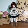 Модная кукольная одежда 30 см Свитер Пальто Набор одежды для кук BJD 1/6 Модный Красивый Осенне-Зимний Стиль Повседневное Платье для Кук