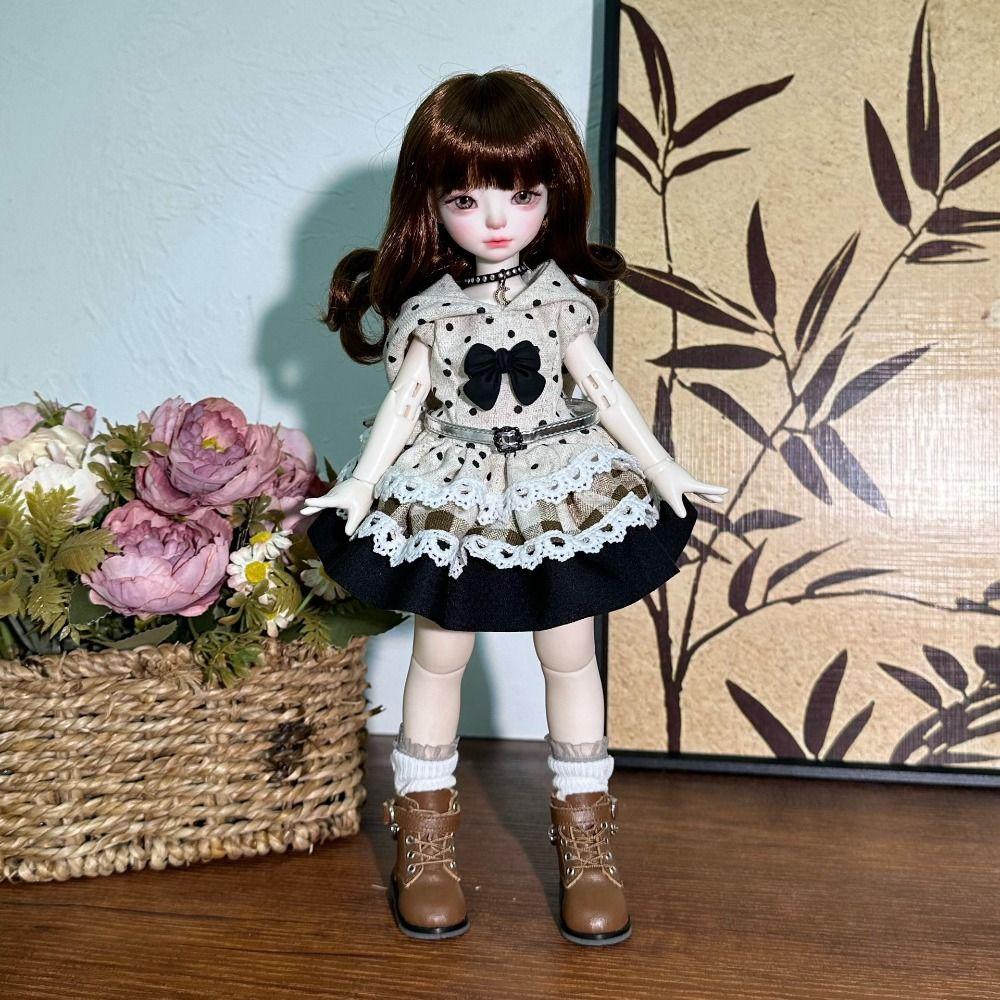 Модная кукольная одежда 30 см Свитер Пальто Набор одежды для кук BJD 1/6 Модный Красивый Осенне-Зимний Стиль Повседневное Платье для Кук