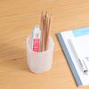 Desktop Transparent Makeup Brushes Pen Storage Box Cosmetics Tools Holder Case