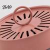 Mosquito Repellent Holder Coil with Cover, Fireproof Round Incense Burner, Portable Box for Indoor Outdoor Camping Cover