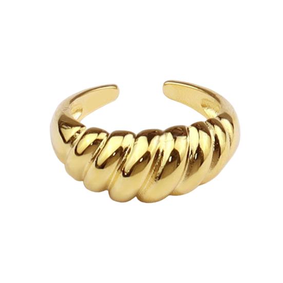 Вечернее кольцо, регулируемое украшение, женское, женское, в стиле панк, с косой, витое кольцо, ювелирные аксессуары