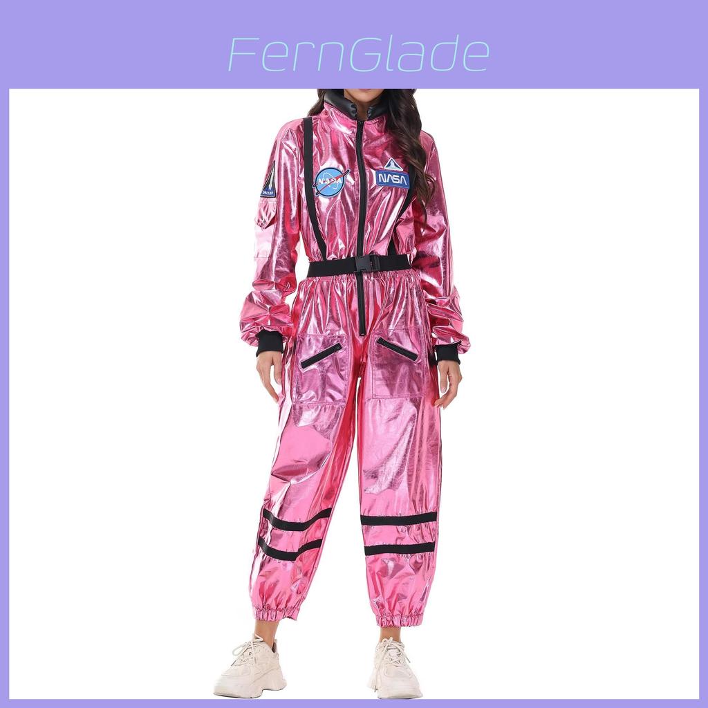 Space Explorer Cosplay Suit For Women With Cotton Material Halloween Party Costume