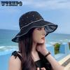 Однотонные женские весенне-летние шляпы от солнца, универсальные, дышащие, складные, пляжные, солнцезащитные шляпы-ведра