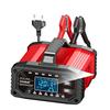 FOXSUR 15A/5A Зарядное устройство для автомобильных и мотоциклетных аккумуляторов 12В/24В Умное зарядное устройство Литий AGM GEL Свинцово-кислотный LiFePO4 Аккумулятор Универсальные зарядные устройства
