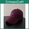 Simple Baseball Cap With Solid Color Design And Letter Embroidery For Daily