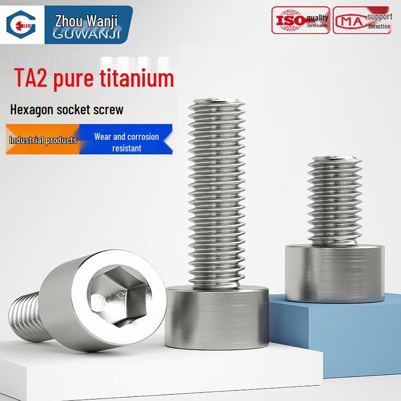 GUWANJI Titanium Hex Socket Cap Screw