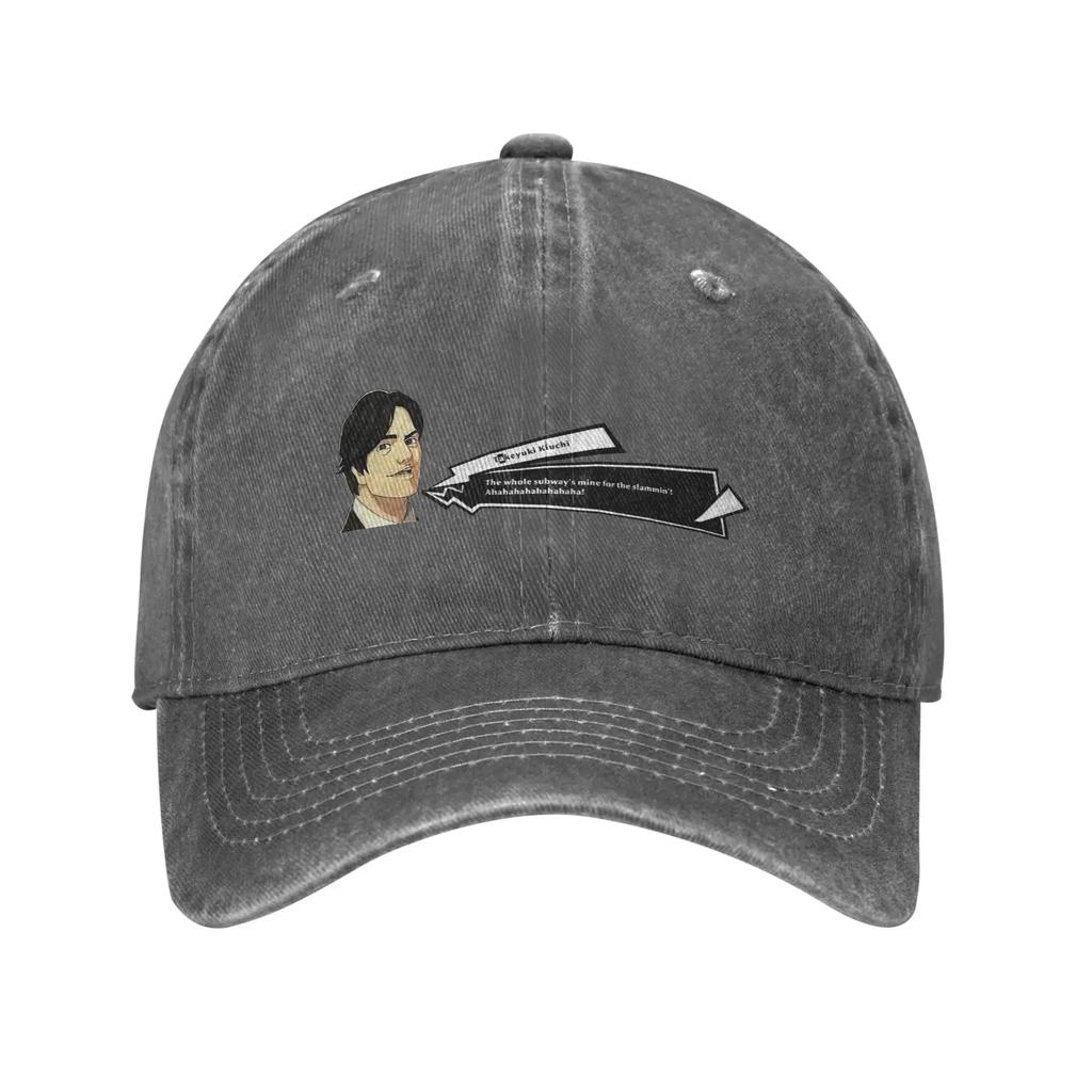 The Subway Slammer Washed Baseball Cap Fitted Retro Sun Hip Hop Hats Summer Unisex-Teens Hiking Fishing Baseball Caps