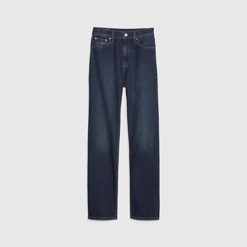 Джинсы женские Gap 728815 прямые средней посадки из стираного денима