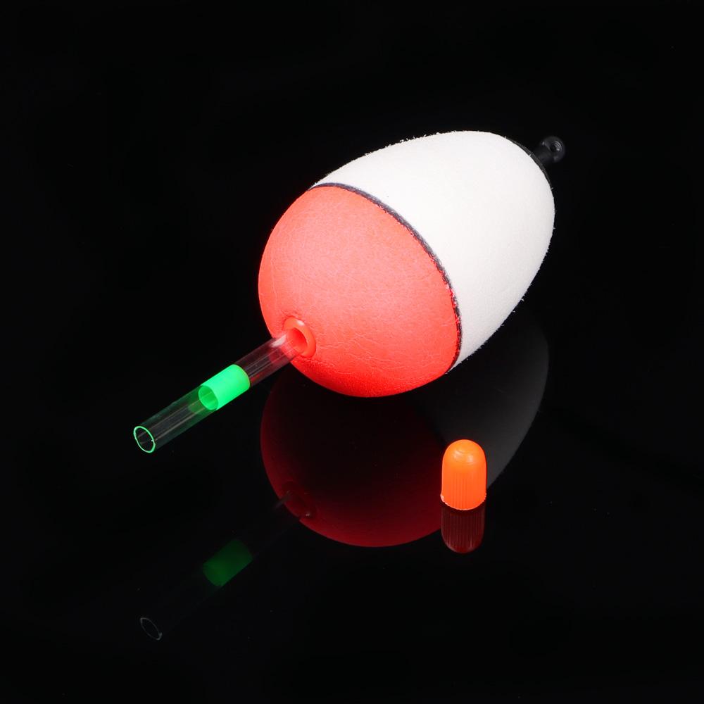 EVA Fish Bait Luminous Buoy Tube Buoy Strike Indicator Fishing Floats Bubble Float