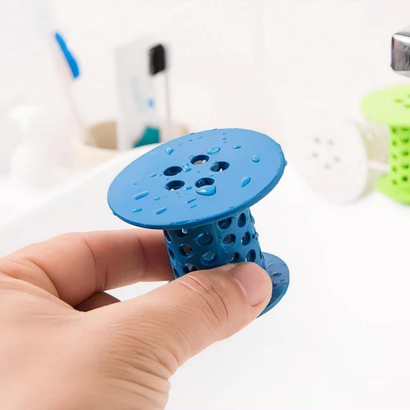 Bathroom Sink Drain Strainer, Hair Catcher Shower Drain Cover, Suitable for Bathroom Bathtub Shower and Sink