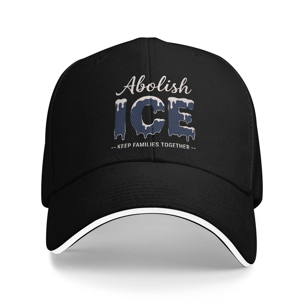 ice Out Anti Ice Minneapolis Abolish Ice Golf Cap Accessories Vintage Casquette For Men Women Casual Headewear Adjustable Fit
