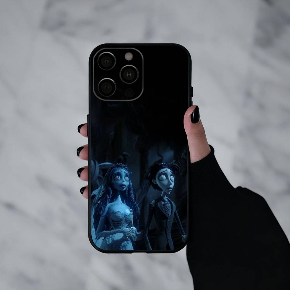 CB C-Corpse B-Bride-s H-Horror-R Чехол для телефона для iPhone 17pro, 16,15,14,13,12,11 X XR Plus,Другие Мягкий Черный Чехол