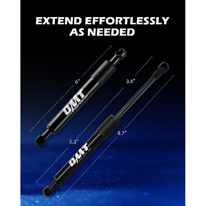 Orion Motor Tech Heavy Duty Pickup Tailgate Assist, Truck Tailgate Lift Assist Kit Compatible With 07-18 Chevy Silverado GMC Sierra 1500 & 07-19 HD