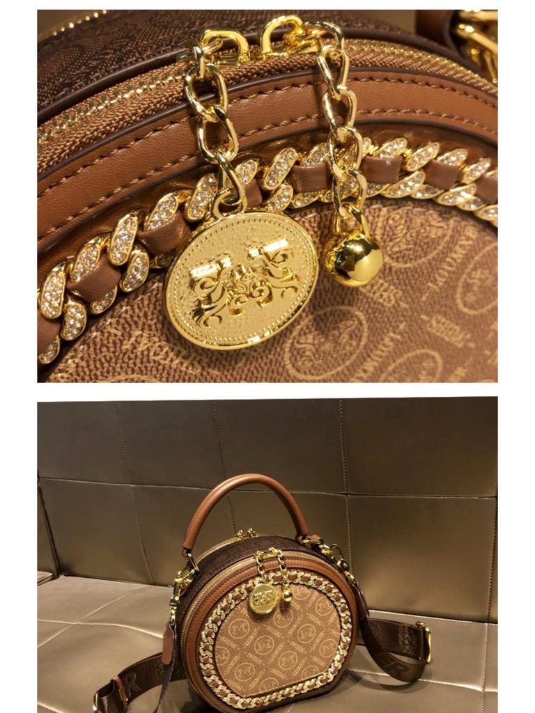 2025 Новая женская маленькая круглая сумка кроссбоди мини-сумочка