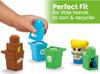 MEGA BLOKS Green Town Разделение и переработка мусора Мусоровоз Набор из блоков 17 лет и HDL06 [Набор блоков] [Количество деталей] [1 шт.]
