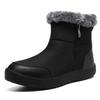 Ziitop Lightweight Short Snow Boots with Warm Thick Casual Winter Boots for Commuting and Easy To Put On and Take Off Women's Fleece-Lined Waterproof,
