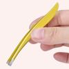 Пинцет для наращивания ресниц Пинцет для бровей Удаление волос Бороды Маникюр с заостренным кончиком