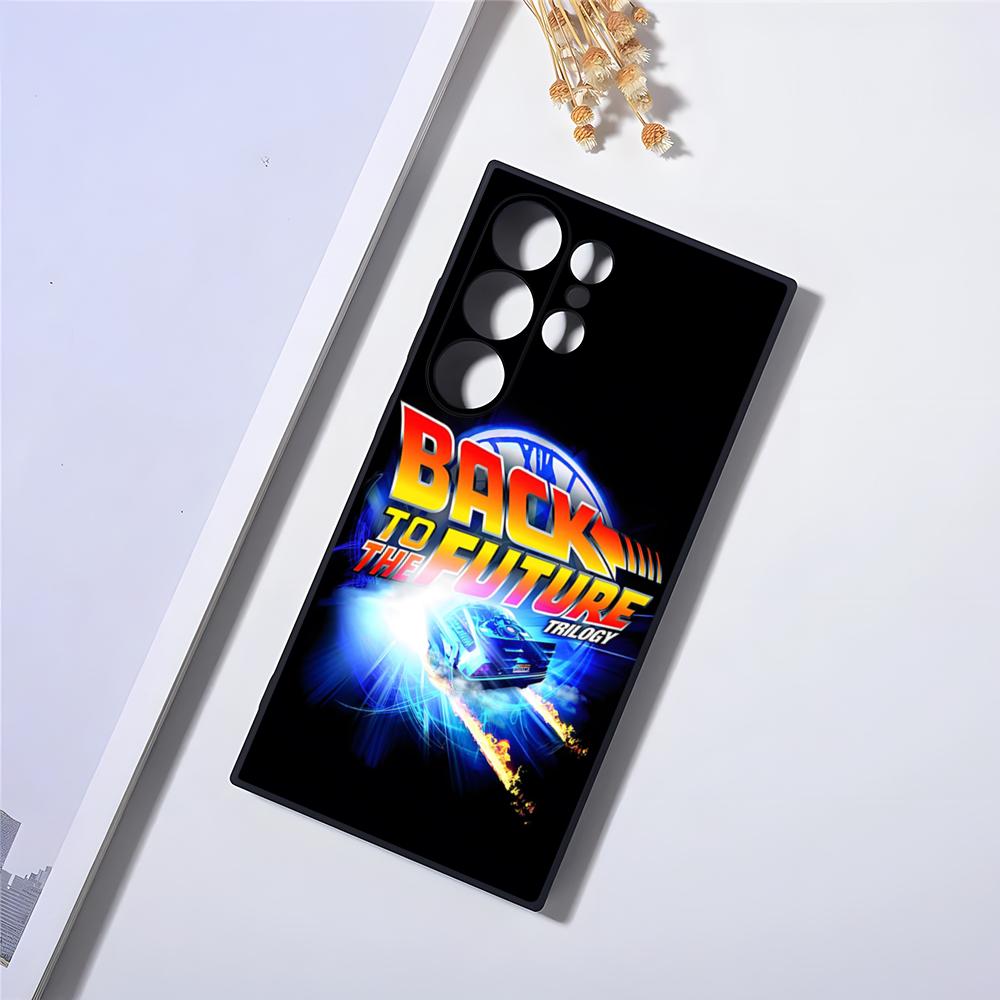 Чехол для телефона «Назад в будущее» для Samsung S24 Ultra S25 S23 Fe S22 S20 S21 Plus A16 A54 A34 A24 A53 A16