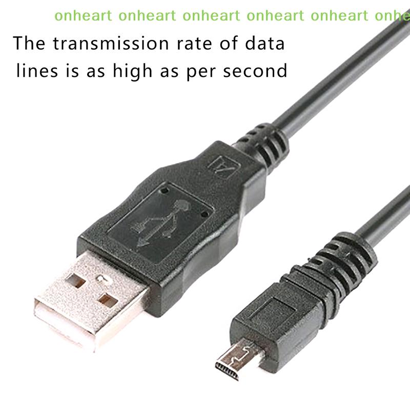 [C] USB-кабель для передачи данных Камера Данные Изображения Видео Синхронизация Передача Кабели 8-контактный 150 см для Nikon Olympus Pentax Sanyo