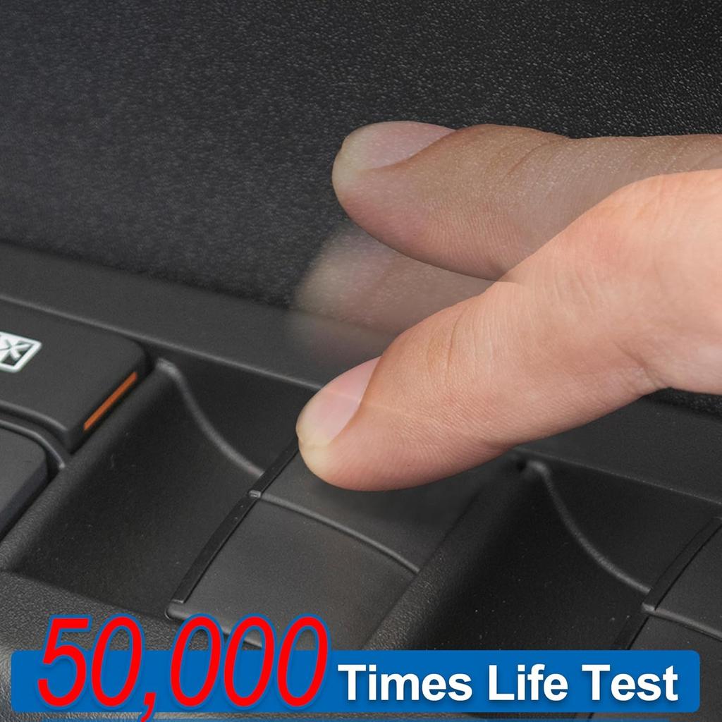 Power Window Switch No.25828894 Window Control Switch for Chevrolet Impala Limited 2014-2016 Black