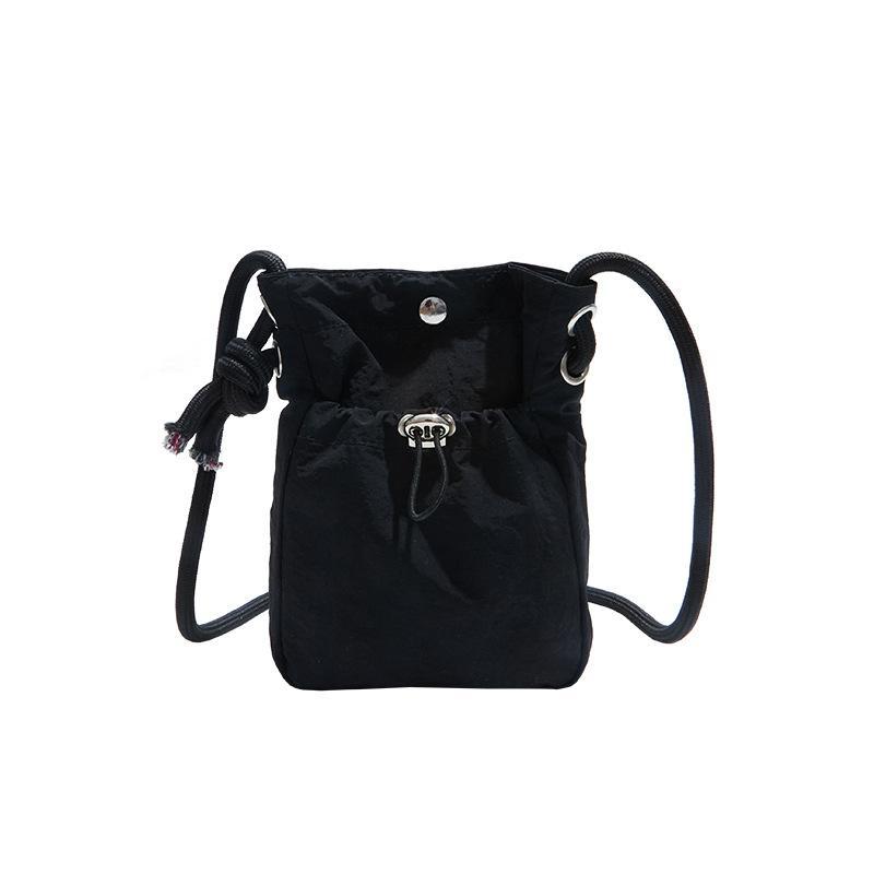 Холщовая сумка женская летняя новая модная нишевого дизайна сумка-мессенджер популярная сумка-ведро