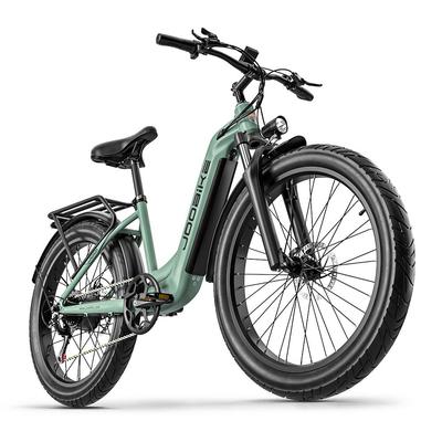 JOOBIKE JOO1 Взрослый Электровелосипед 1000 Вт Мотор 48 В 17,5 Ач Встроенный Аккумулятор Масляный Тормоз 26" Широкая Покрышка Электровелосипед Подходит Для Городских и Горных Районов